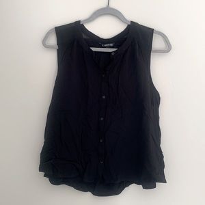 Black Sleeveless Express Top
